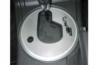 スバル レガシィ マジカルアートレザー シフトパネル レッド BL5/BLE レガシィB4 (2006.5～)