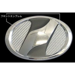 トヨタ ウイッシュ 定形外郵便(追跡番号無し)送料無料 マジカルカーボン フロントエンブレム ピンク ZGE20系 ウィッシュ(2009/4～)