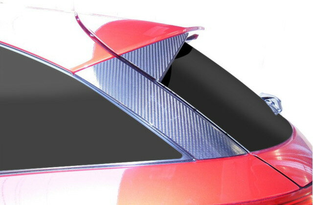 マツダ CX-3 マジカルカーボン リアウイングサイド ブラック CX-3 DK5FW/AW 2015/2～