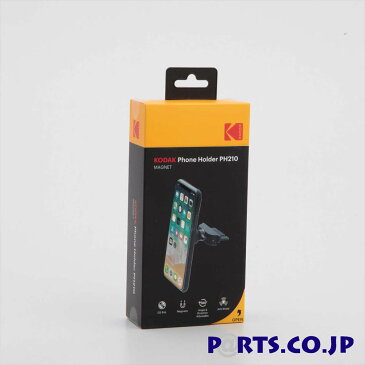 CDスロットル用 スマホスタンド マグネット式 KODAK(コダック) PH210 マグネットスマホホルダー CDスロットル用