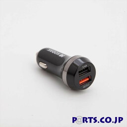 カーチャージャー KODAK(コダック) UC109 シガーソケット車載充電器 QUICK CHARGE 3.0 搭載 12V/24V