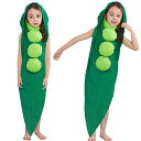 ハロウィン衣装 さやえんどう 野菜 子供 コスプレ衣装 着ぐるみ えんどう豆 さやエンドウ 変装 エンドウ豆 コスチューム 女の子 男の子 食べ物