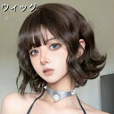 ウィッグ 女性 ショート ストレート ヘア カツラ おしゃれ 自然 大人かわいい ファッションウィッグ レディース フルウィッグ コスプレ(4)