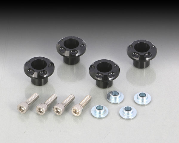 キタコ マジェスティS用　ビビッドワッシャーSET[ブラック]　090-7000010