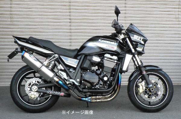 BEET ZRX1200 マフラー NASSERT- Evolution Type 3D UP マフラー ブルーチタン ZRX1200 DAEG( 039 09～)用 0224-K99-BL