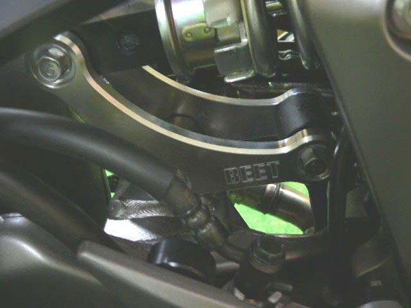 BEET Z1000(10) /Ninja1000(11)用　ローダウン リンクロッドSET(ダークグレー) 0420-KA4-00