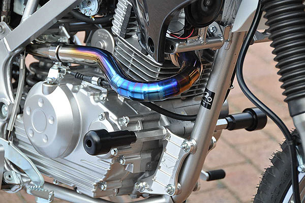 BEET Dトラッカー125/KLX125用　マシンプロテクター 0618-KA2-04