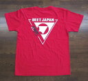BEET BEET Tシャツ 赤 M 0700-BTM-06(2)