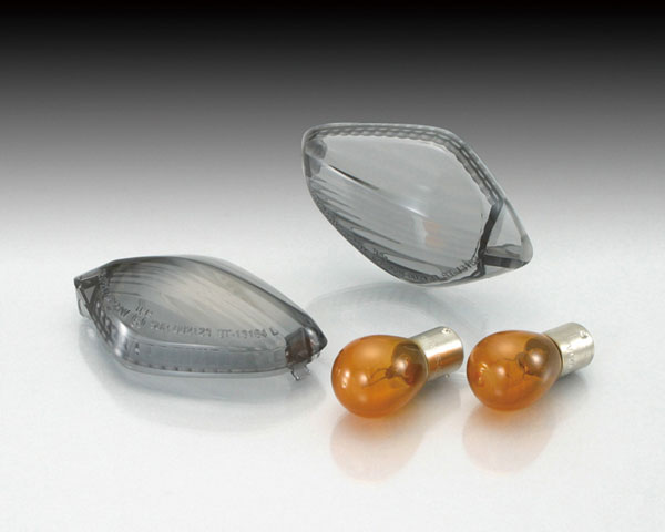 【11月18日出荷】キタコ グロム(グロム)用　スモークウインカーレンズSET[リア]　807-1432110