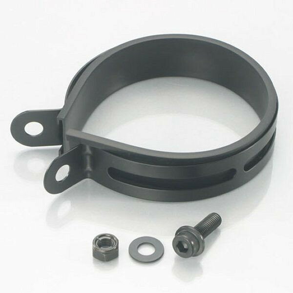 【12月2日出荷】キタコ サイレンサーバンド(ステンレス/ ブラック) 140P 0900-995-11140