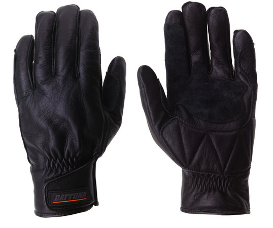【12月4日出荷】デイトナ ゴートスキングローブ　スタンダードタイプ[ブラック/XL]　76377