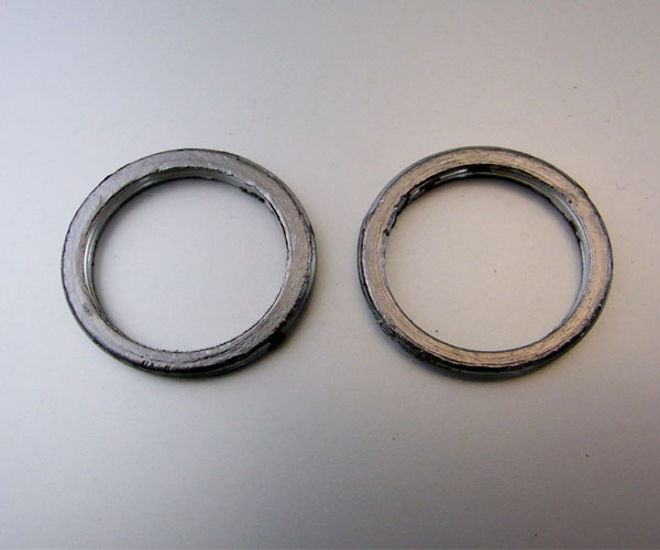 AZZU(アッズ) シャレット 全車種用　エキゾーストマフラーガスケット　2個入 AZ-01-2