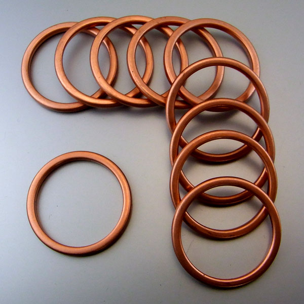 AZZU(アッズ) X-4 (SC38-1000001～)用　エキゾーストマフラーガスケット　10個入 AZ-08