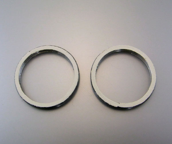 AZZU(アッズ) セロー225/W (2LN/4JG1～6/5MP1～)用　エキゾーストマフラーガスケット　2個入り AZ-35-2