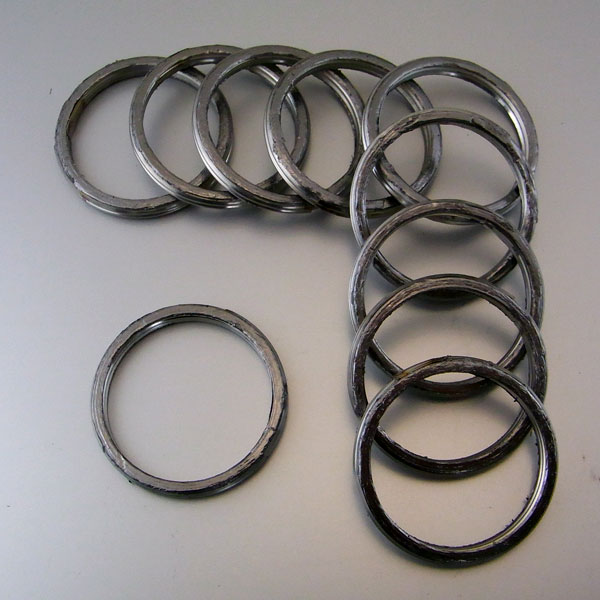 AZZU(アッズ) RA125 全車種用　エキゾーストマフラーガスケット　10個入り AZ-54