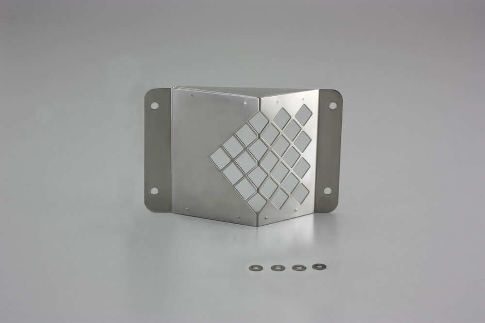 【○メーカー在庫あり】ハリケーン ズーマー/スマートDIO(AF56/57/63)/バイト　ラジエターカバー HA6581S