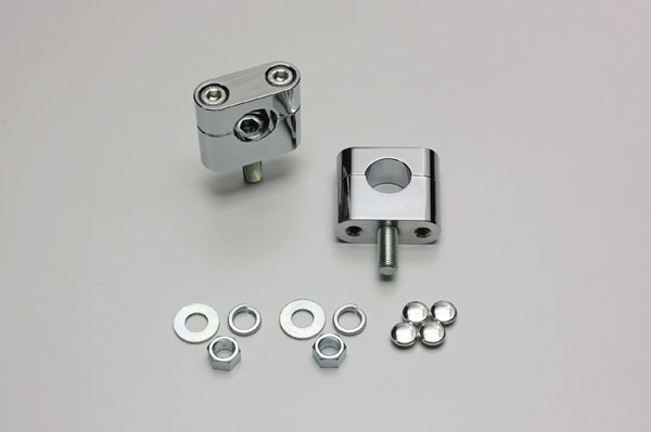 【○メーカー在庫あり】ハリケーン ハンドルホルダー(H30) XJR メッキ　HB0616C