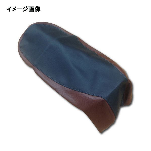 アッズ(AZZU) ジョルノ[AF24] 国産シートカバー [黒/茶]被せタイプ　 AZ-HCR1042-C13