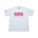 キジマ KISS Racing Team Tシャツ [ホワイト/レディースS] K1345W04