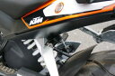 【7月31日出荷】キジマ KTM DUKE125('12-)/200('13Y-)用 ヘルメットロック KTM-05000