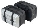 TANAX ツアーシェルケース2 ヘアラインシルバー MFK-249