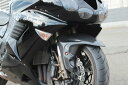 【4月18日出荷】POSH ZZR1400/ZX-14R用　3D-TECH フロントフェンダー[カーボン]　P037106-2C