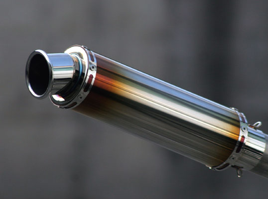 リアライズ 汎用　GENERAL PURPOSE チタンサイレンサー　300mm・スラッシュエンド