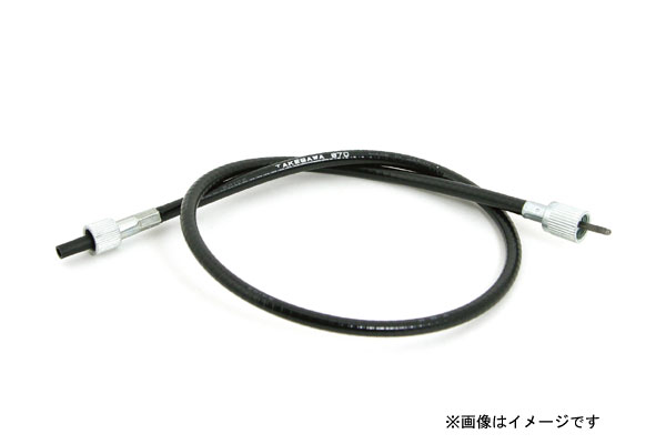 【5月30日出荷】武川 スピードメーターケーブルASSY 770MM　00-05-0023