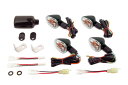 武川 ストリームラインウインカーSET BK KSR 09-03-0930