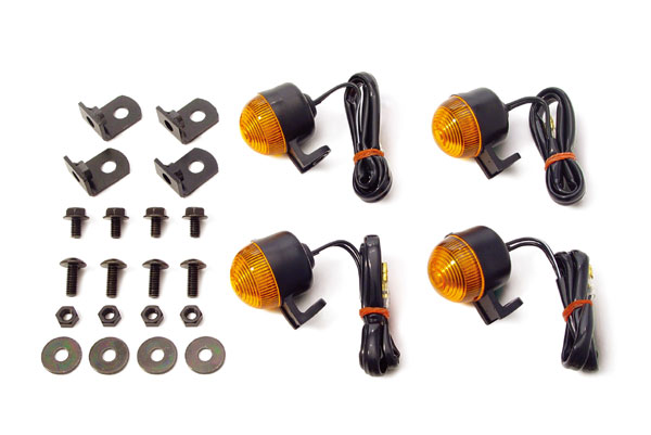 武川 ラバーウインカーSET(B/A) APE　09-03-290