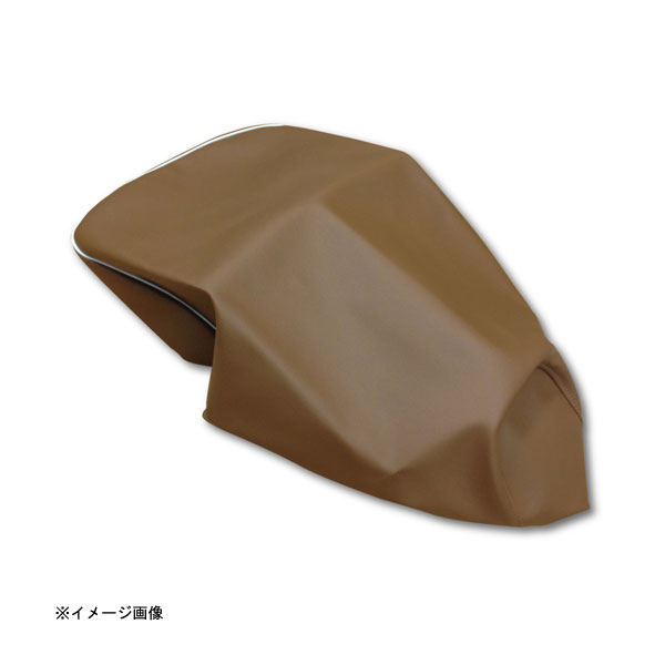 アッズ(AZZU) [SA37J]新型ビーノ用　国産シートカバー [茶/被せるタイプ]　 AZ-YCR2034-C30