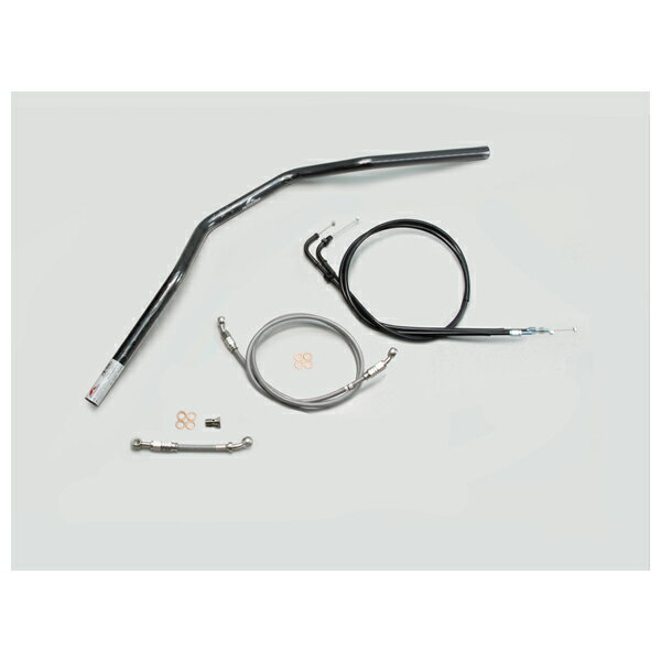 【×欠品中 要納期確認】ハリケーン トラッカースペシャル ハンドルSET [ブラック] CB1100RS('17〜'19) H031-033B