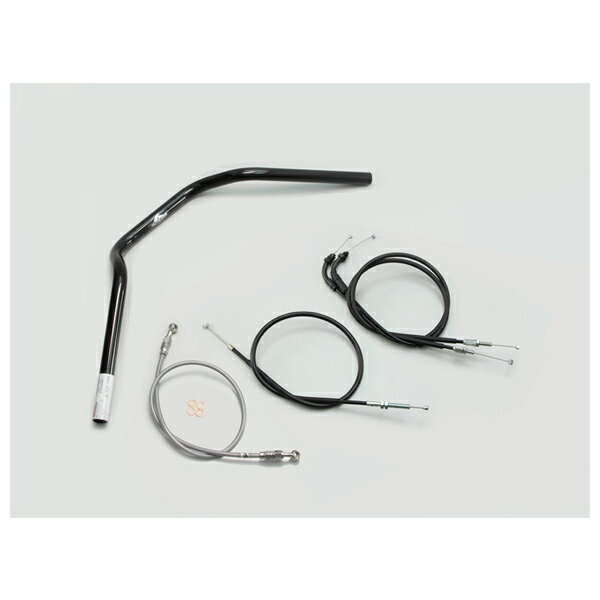 【×欠品中 要納期確認】ハリケーン POLICE 2型 ハンドルSET [ブラック] CB250R('18) H032-070B