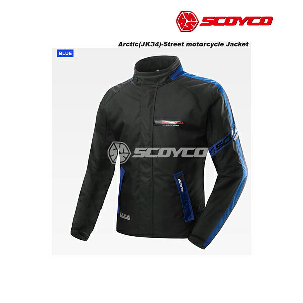 SCOYCO(スコイコ) JK34 ARCTIC ウィンタージャケット[ブルー/2XLサイズ] JK34-BL-2XL