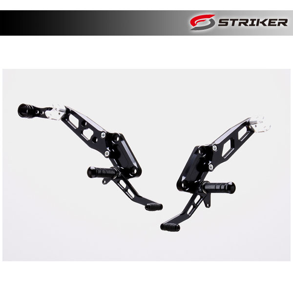 STRIKER（ストライカー） スペシャル ステップキット[ブラック] ZRX400/2('98～) SS-AA227B