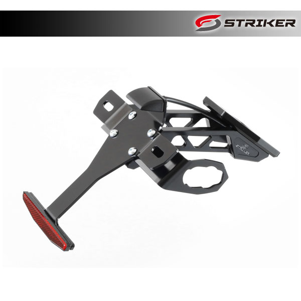 STRIKER（ストライカー） アルミビレットフェンダーレスキット[ブラック] Ninja250/400('18) SS-FL143BK