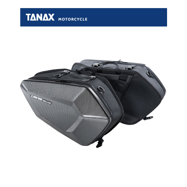 TANAX ライトスポルトサイドバッグ（レッド） MFK-263 タナックス ツーリング用バッグ バイク