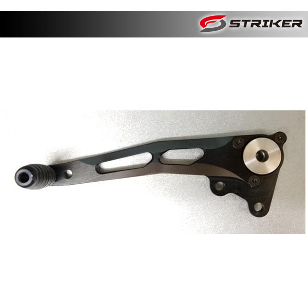 STRIKER(ストライカー) ステップキット リペアパーツ チェンジペダル ブラック Ninja250/R SS-R9706423C