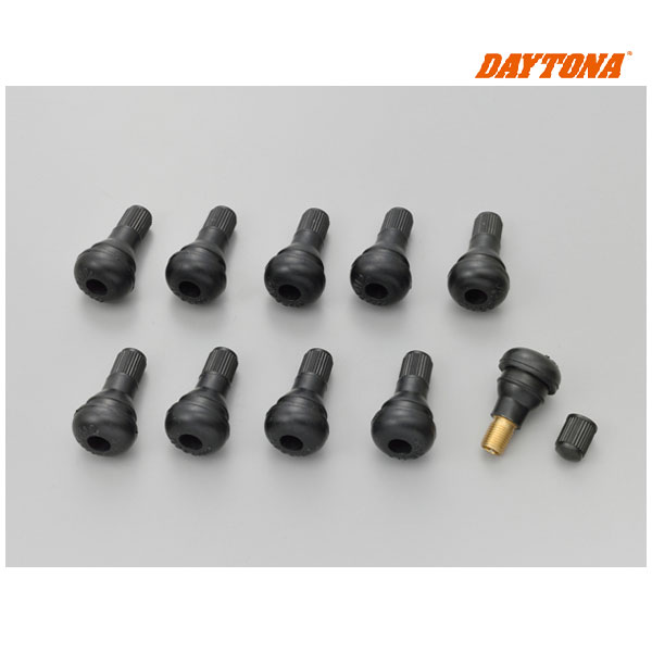 【7月5日出荷】デイトナ エアーバルブ ストレート(TR-412) 10個入り 17769