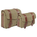 ヘプコ&ベッカー サイドバッグ LEGACY(レガシー) C-Bowキャリア用 M&Lサイズセット グリーン 6451976-0008ML
