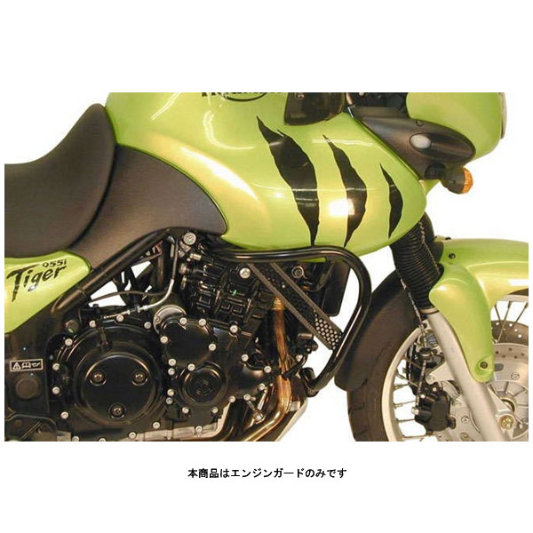 ヘプコ＆ベッカー エンジンガード ブラック TRIUMPH TIGER955i('01〜'06) 501707-0001