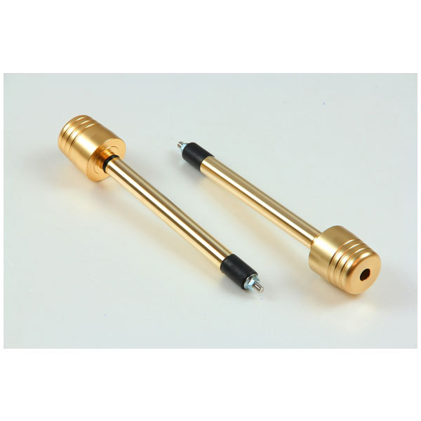 EFFEX (エフェックス) ハンドルバーウェイトBIG アルミ シャンパンゴールド アルミハンドル(内径 14φ)用 EBB301G