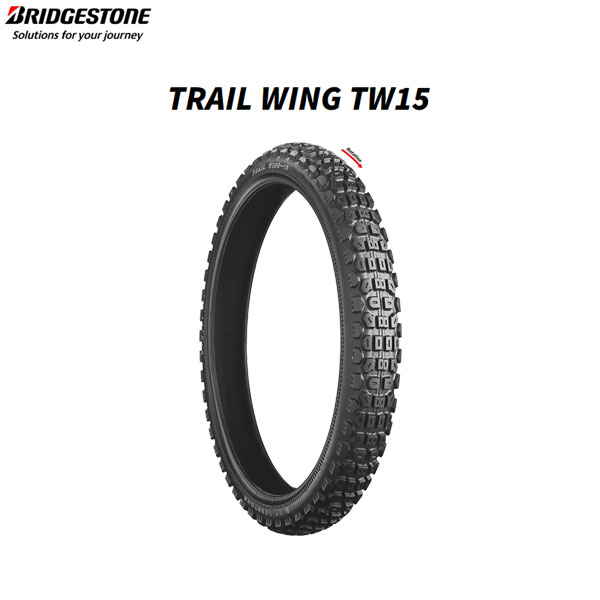 ブリヂストン BRIDGESTONE MCS09103 TRAIL WING TW15 フロント 2.75-19 43P W B4961914851668