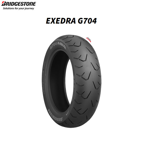 64в١ۥ֥¥ȥ BRIDGESTONE MCR01293 EXEDRA G704ʥɥ G704 ꥢ 180/60R16 M/C 74H TL B4961914858544