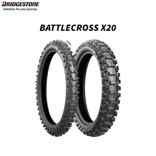 ブリヂストン BRIDGESTONE MCS01365 BATTLECROSS X20（バトルクロス X20） フロント 90/100-21 57M W B4961914866051