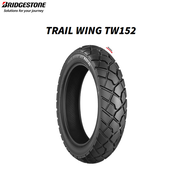 ブリヂストン BRIDGESTONE MCR05493 TRAIL WING TW152 リア 160/60R15 M/C 67H TL B4961914867508