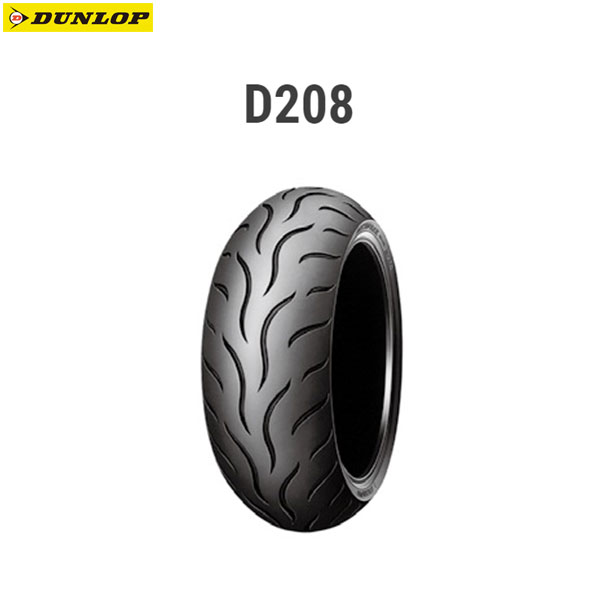 å DUNLOP 269989 D208 ꥢ 140/70R17M/C66H TL D4981160599077