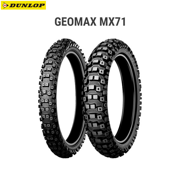 ダンロップ DUNLOP 289559 GEOMAX MX71 フロント 70/100-17 40M WT D4981160780017