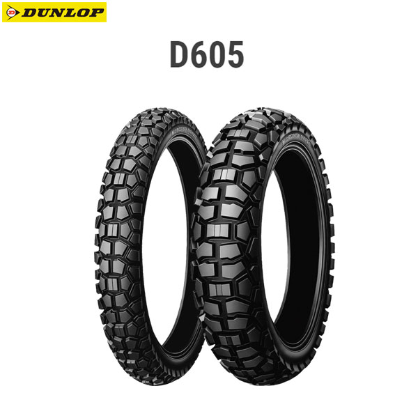 ダンロップ DUNLOP 291867 D605F フロント 70/100-19 M/C 42P WT D4981160794472