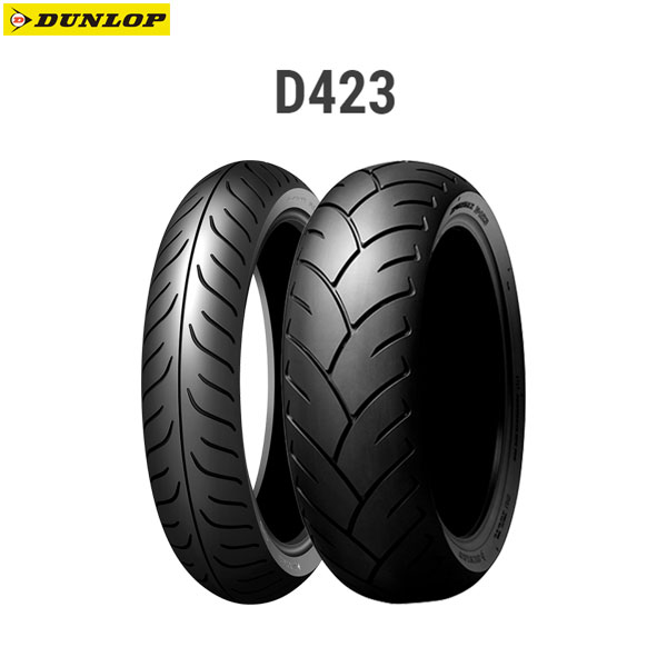 ダンロップ DUNLOP 328144 D423 フロント 130/70R18M/C 63H TL D4981160891461(2)